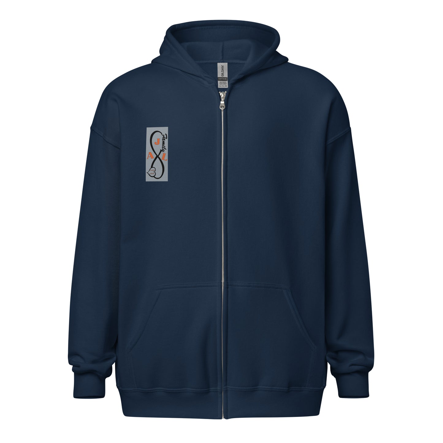 AJL Collection zip hoodie