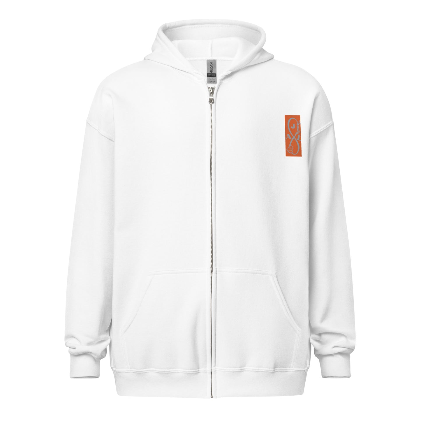 AJL Collection heavy blend zip hoodie
