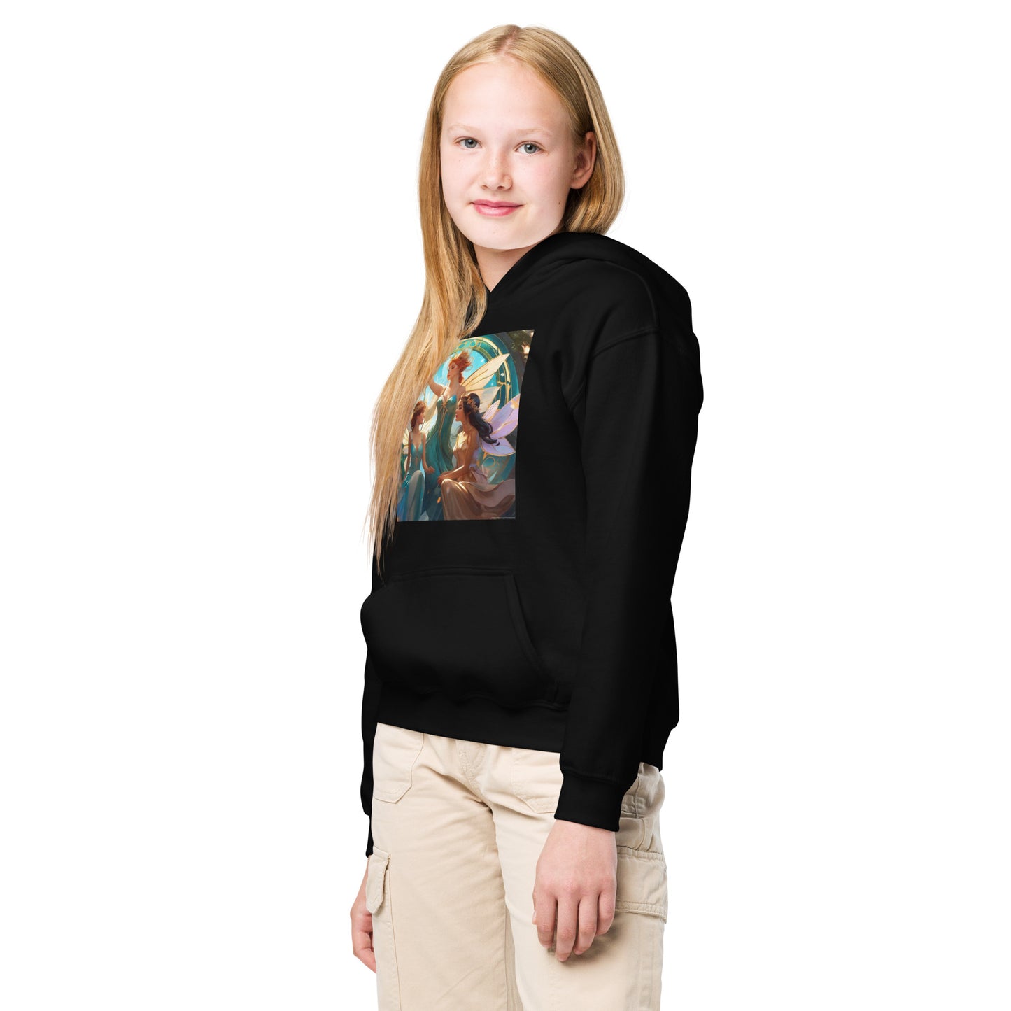 AJL Collection Girls heavy blend hoodie